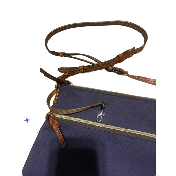 Dooney & Bourke Nylon Crossbody Bag Navy - Picture 6 of 14